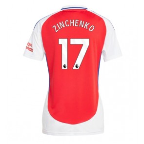 Arsenal Oleksandr Zinchenko #17 Hemmatröja Kvinnor 2024-25 Kortärmad